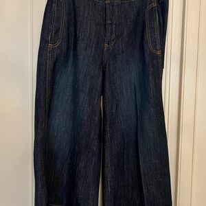 Pilcro Indigo Denim Trousers
